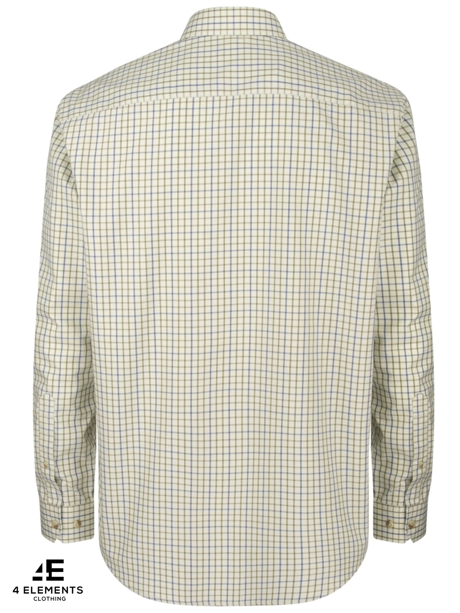4elementsclothingHoggs of FifeHoggs of Fife - Mens Shirt / Long sleeve check shirt - country casual style - Inverness shirtShirtINVS/BG/1