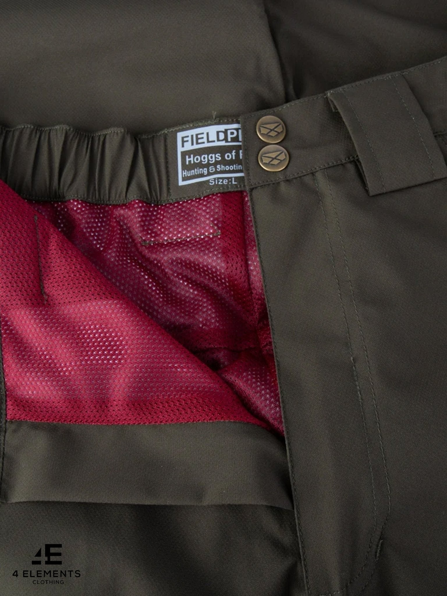 Hoggs of Fife - Mens Waterproof Trousers - Culloden lightweight waterproof over trouser