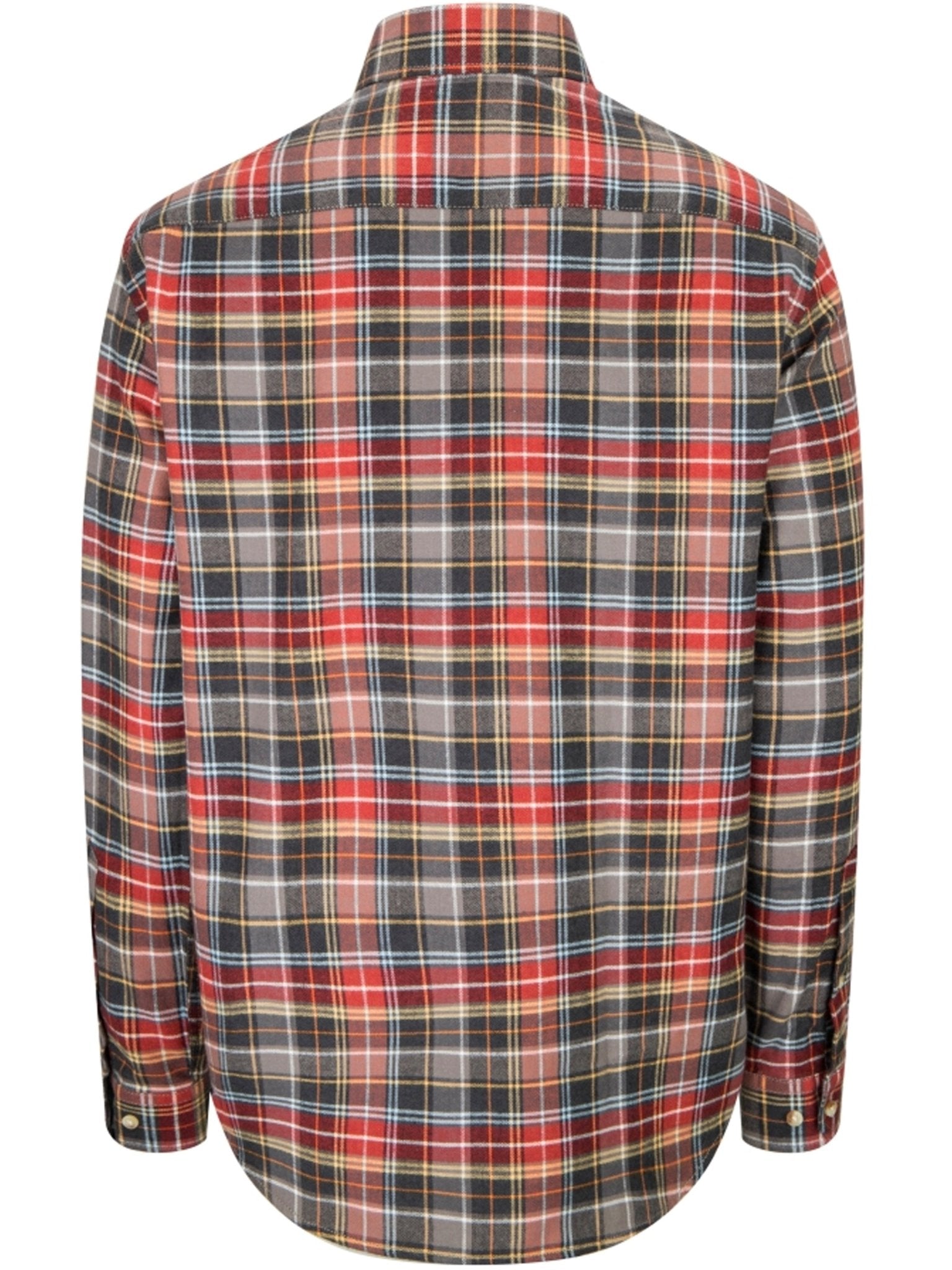 4elementsclothingHoggs of FifeHoggs of Fife - Pitlochry Mens Flannel Check ShirtShirtPITL/BC/1
