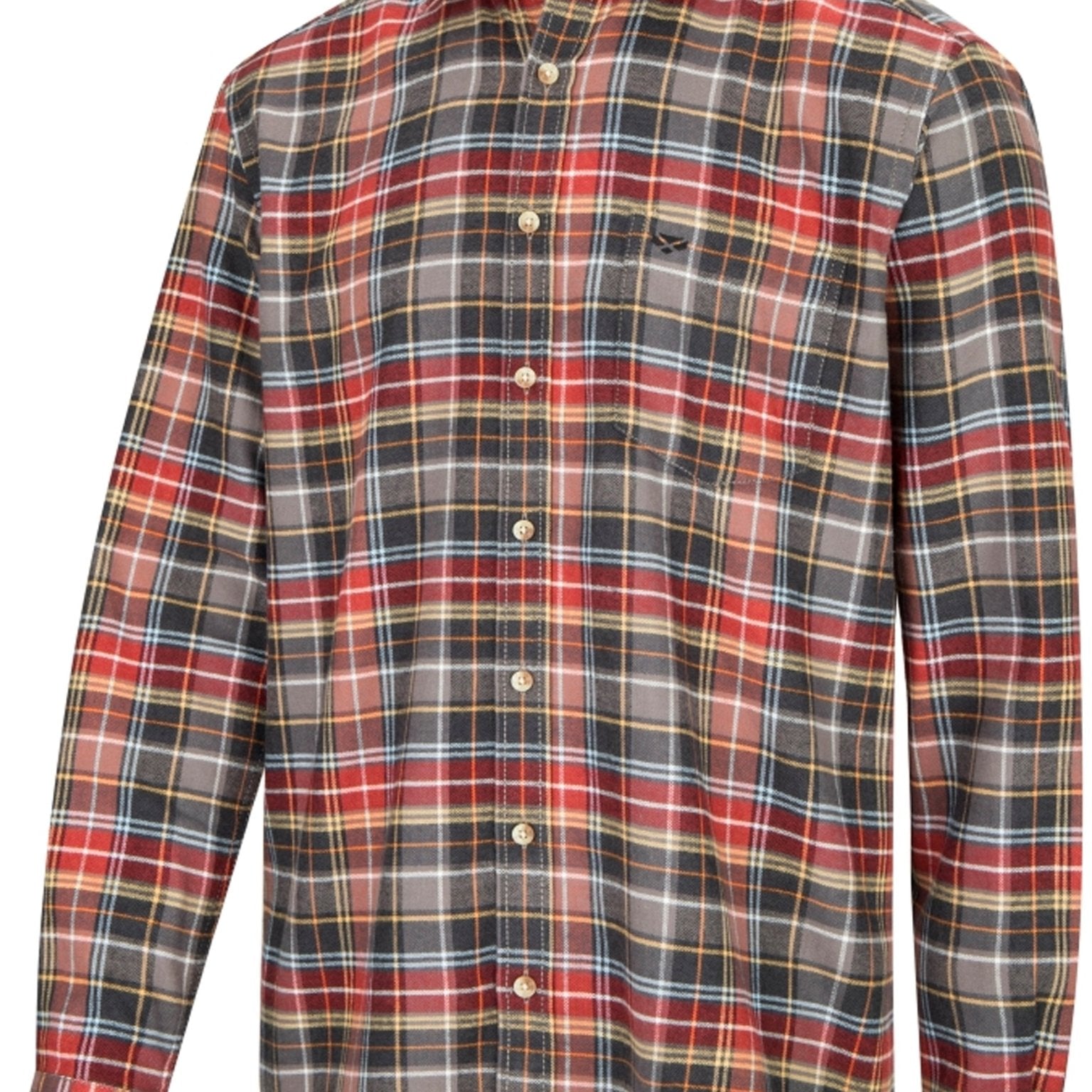 4elementsclothingHoggs of FifeHoggs of Fife - Pitlochry Mens Flannel Check ShirtShirtPITL/BC/1
