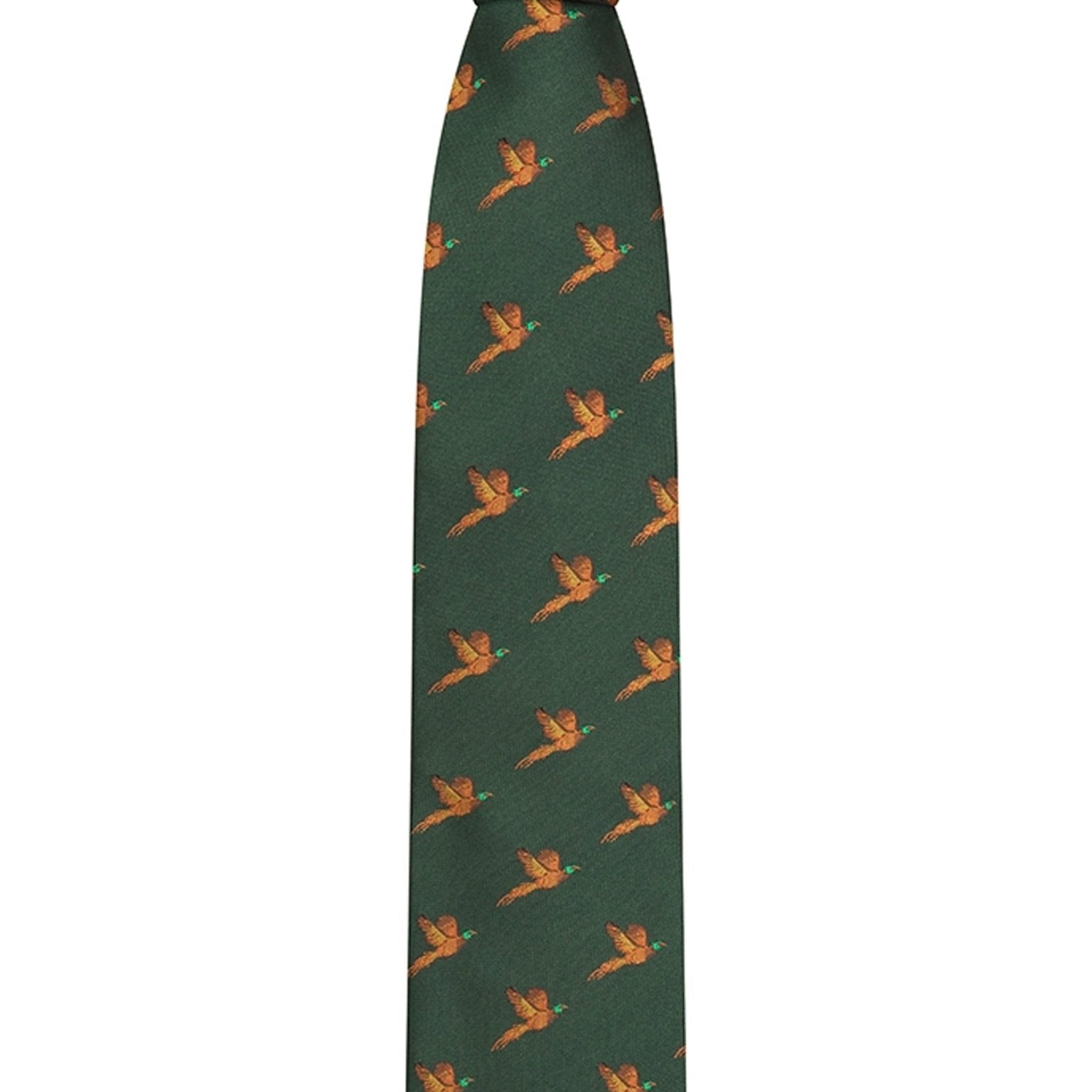 4elementsclothingHoggs of FifeHoggs of Fife - Premium 100% Silk Woven Neck Tie - Pheasant print (Boxed)AccessoriesSTIE/GR/1