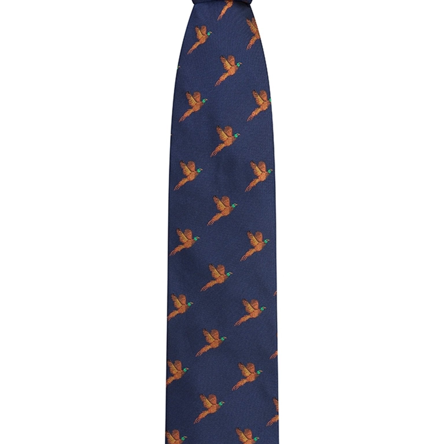 4elementsclothingHoggs of FifeHoggs of Fife - Premium 100% Silk Woven Neck Tie - Pheasant print (Boxed)AccessoriesSTIE/NV/1