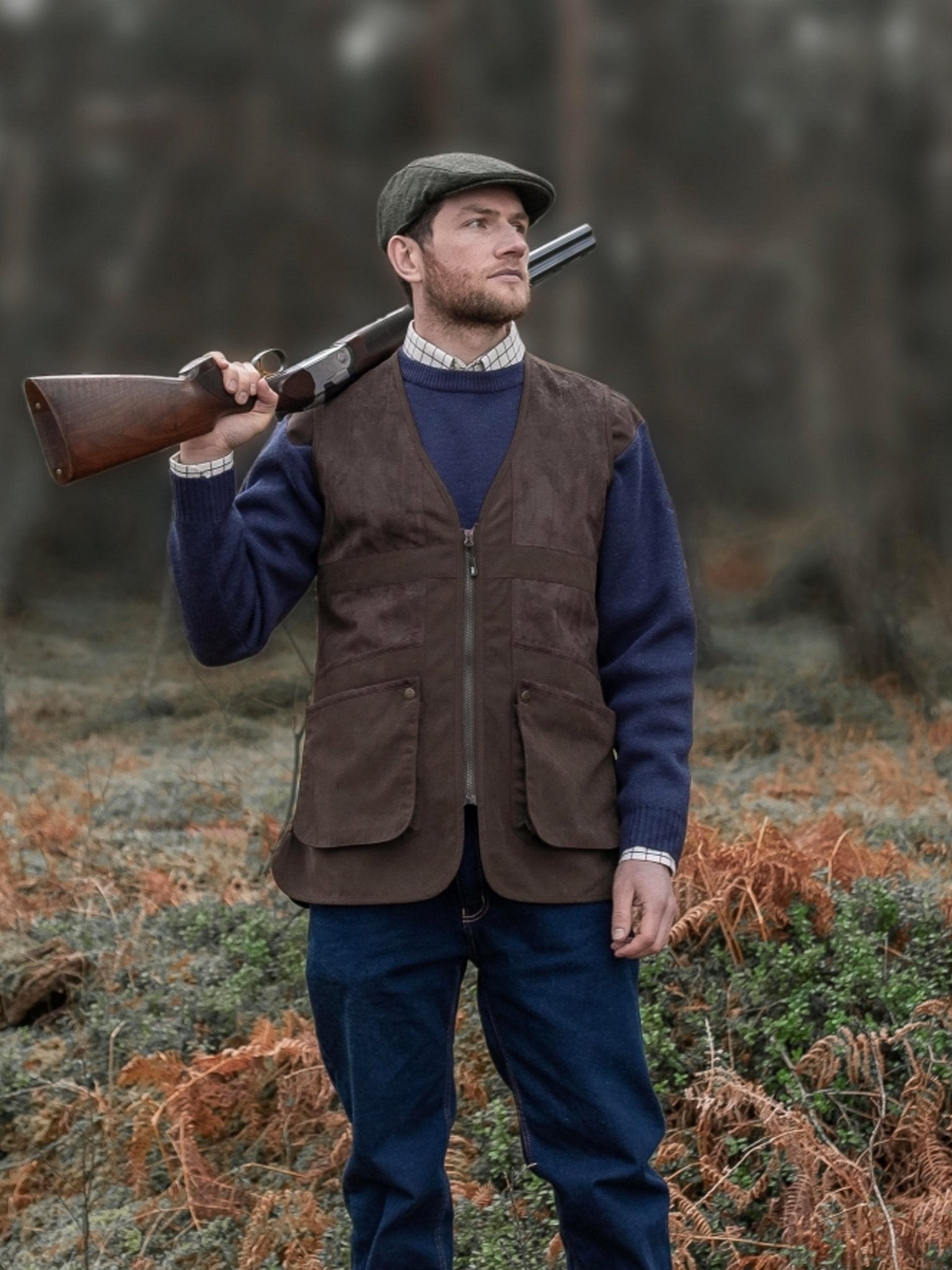 Hoggs of Fife - Struther Shooting Vest / shooting Waistcoat