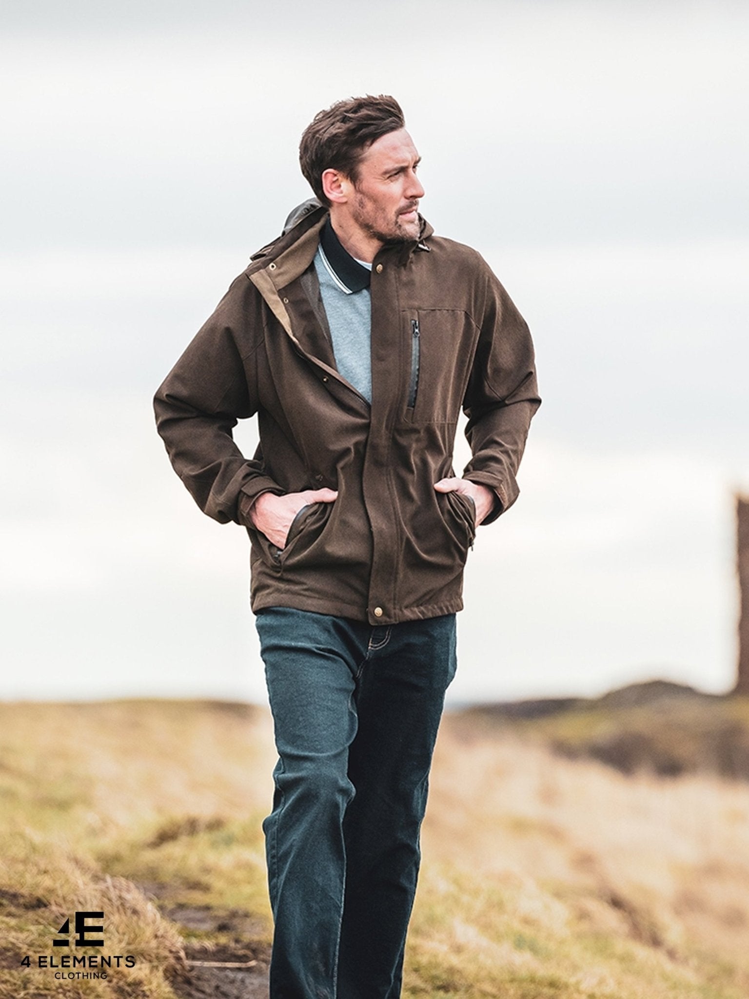 Hoggs of Fife - Struther Zip Through Waterproof Jacket