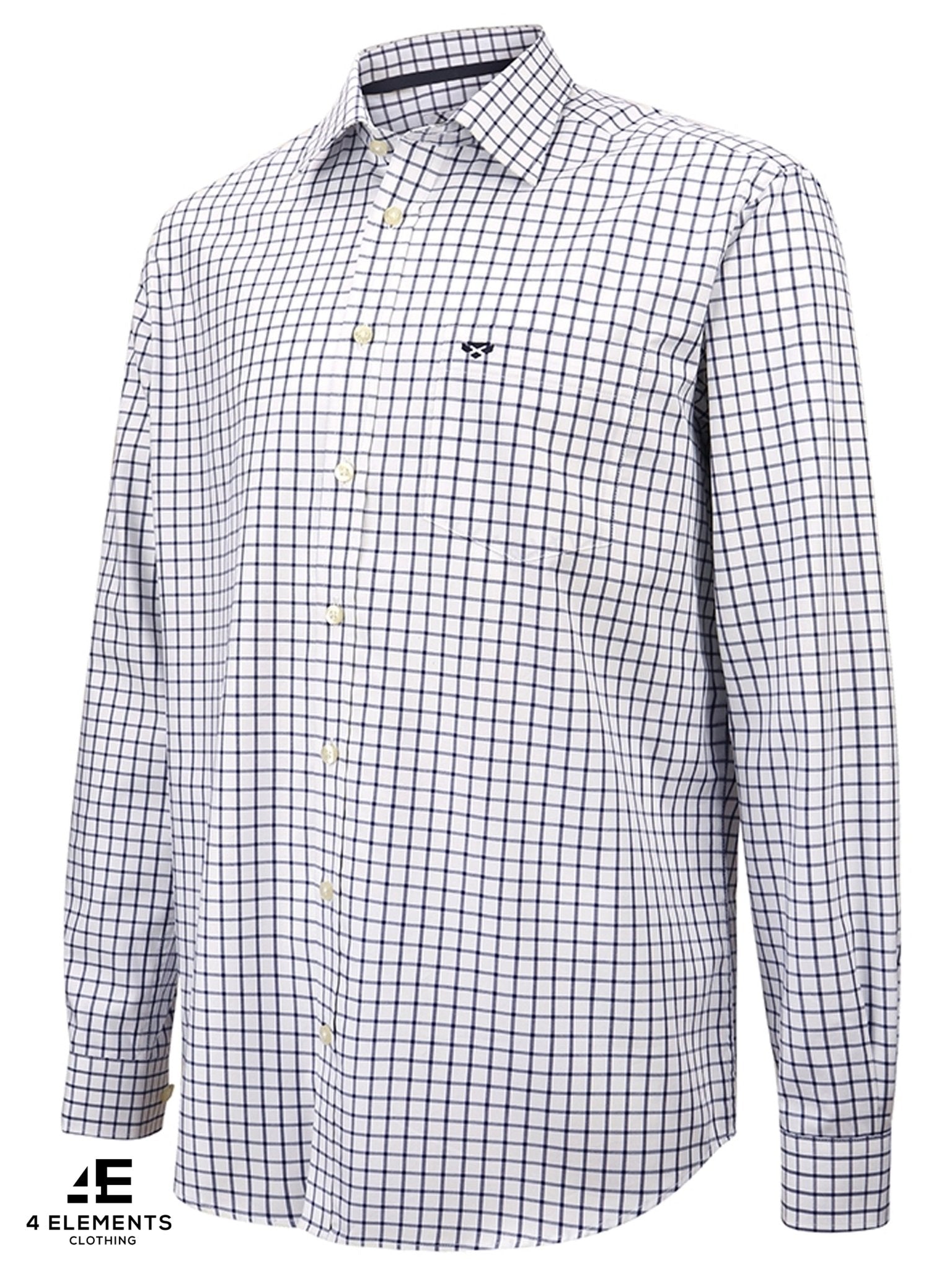 4elementsclothingHoggs of FifeHoggs of Fife - Turnberry Mens Shirt Twill CottonShirtTURN/WN/1