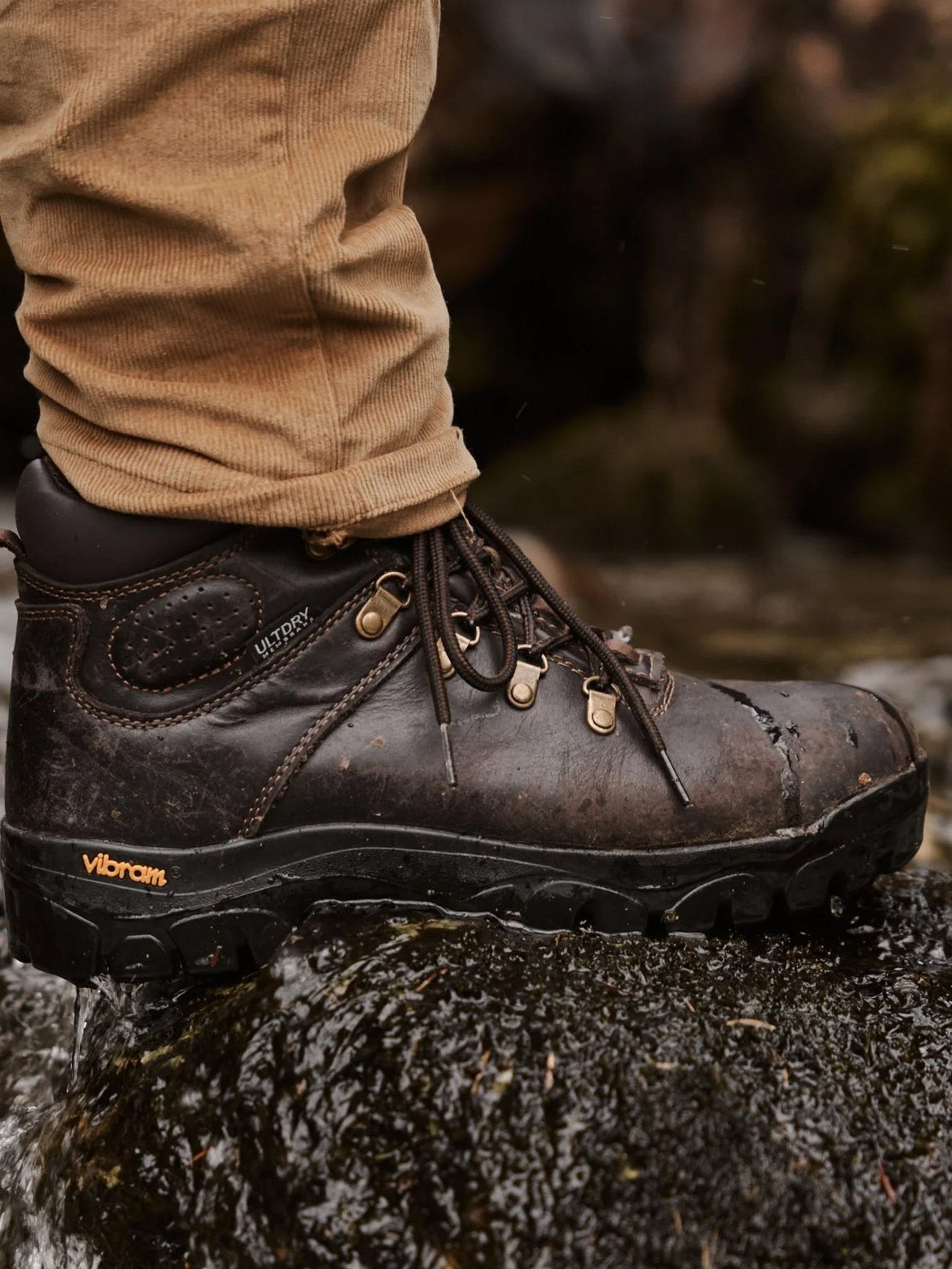 Hoggs Of Fife - Waterproof Hiking / mens walking Boot - Munro Leather boot