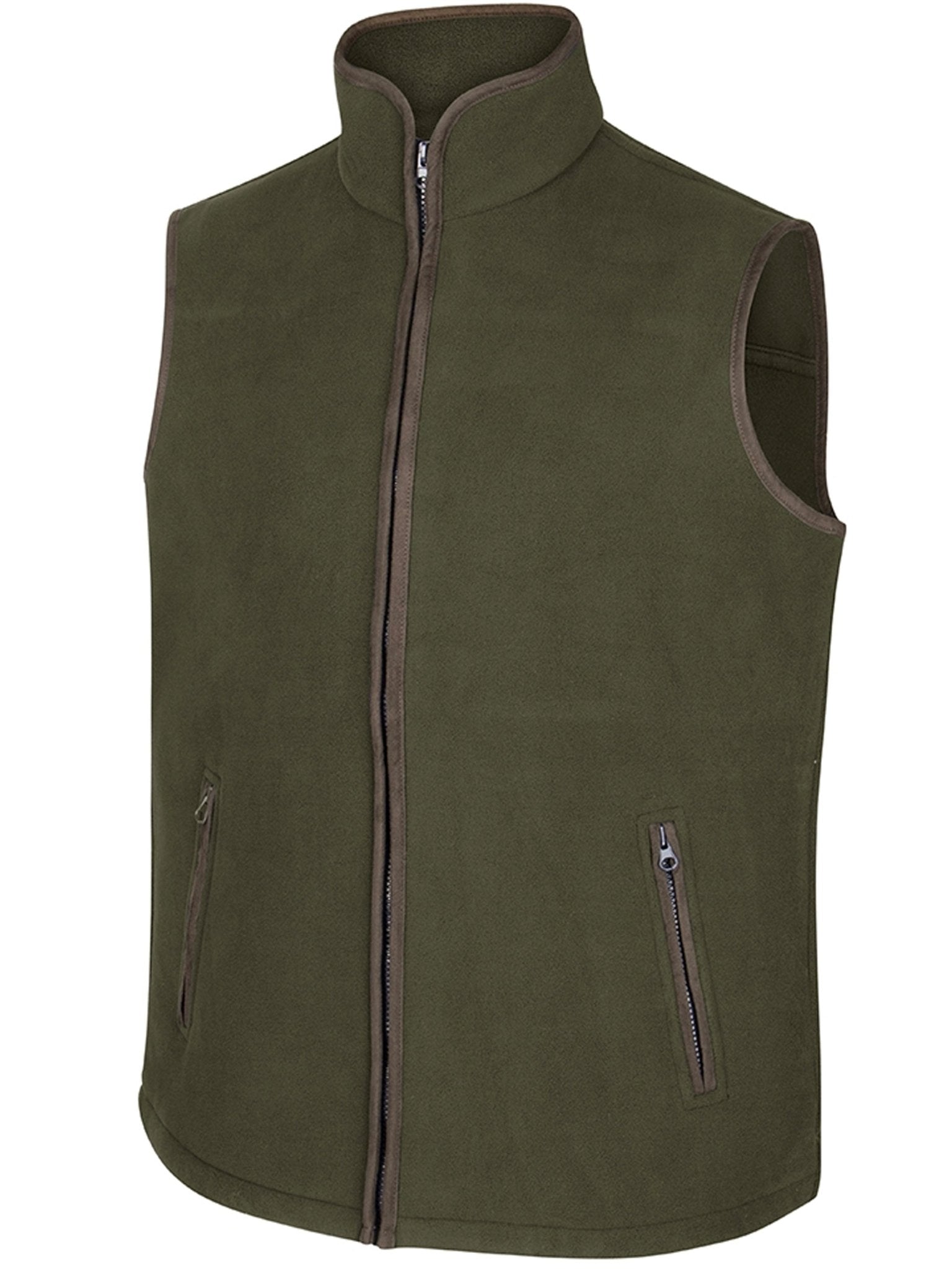Hoggs of Fife - Woodhall Fleece Mens Gilet - mens bodywarmers / Waistcoat