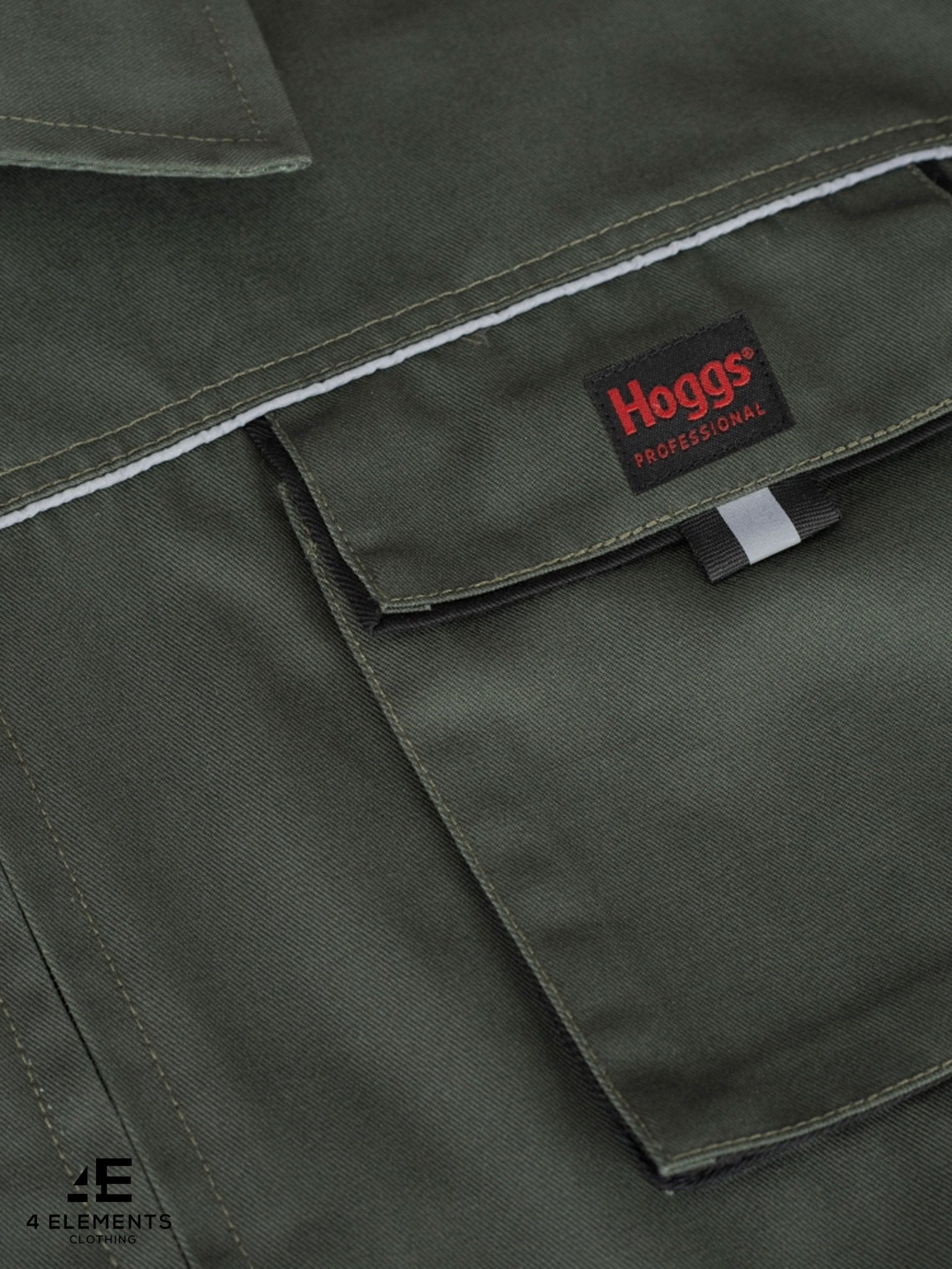 Hoggs of Fife - WorkHogg Coverall / Overalls / Boiler Suit with Zip entry