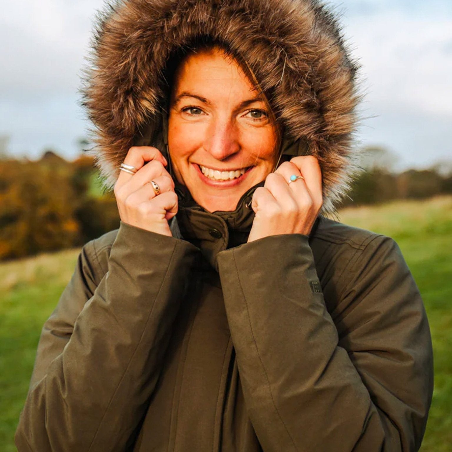 Keela Outdoors - Keela Crofter Parka Long ladies coat 3/4 length waterproof windproof jacket