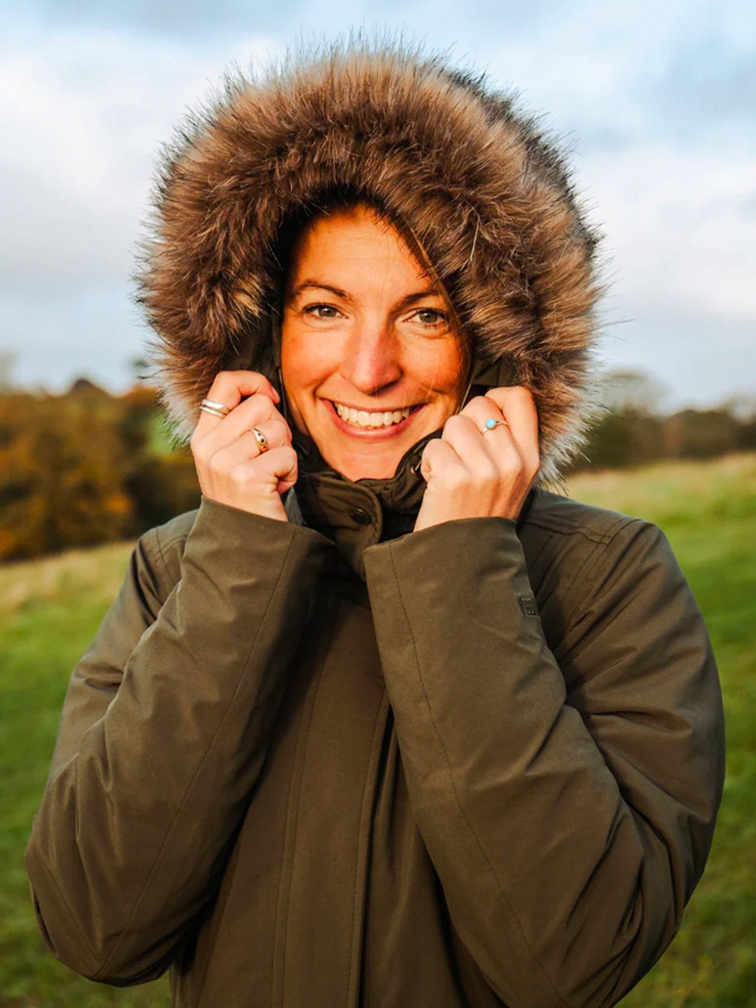 Keela Outdoors - Keela Crofter Parka Long ladies coat 3/4 length waterproof windproof jacket