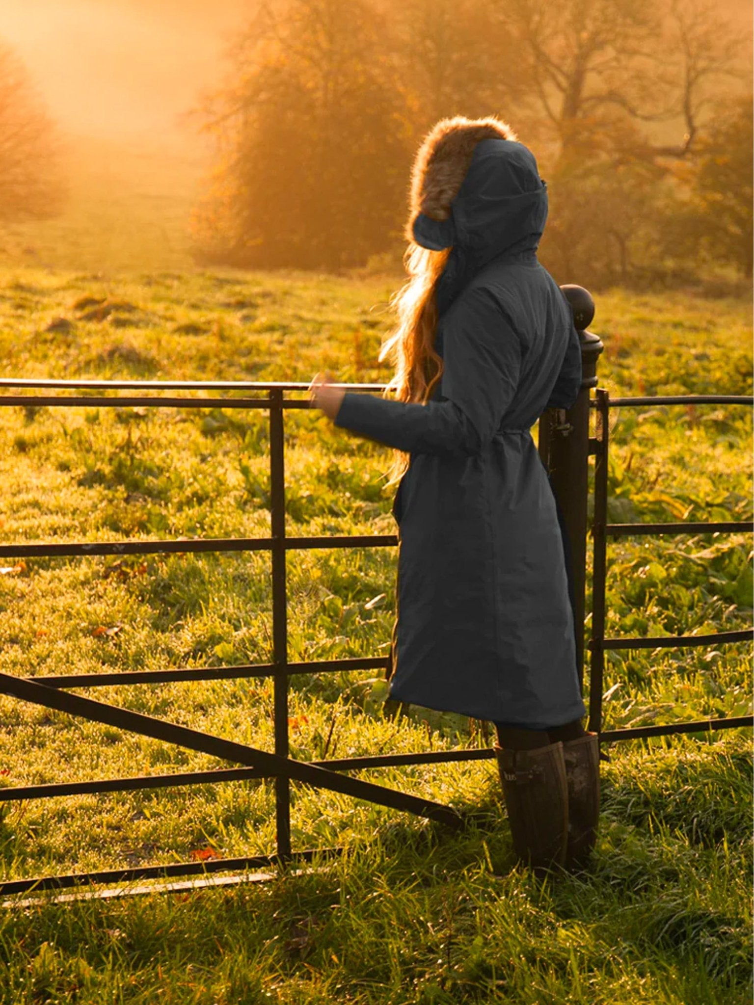 Keela Outdoors - Keela Crofter Parka Long ladies coat 3/4 length waterproof windproof jacket