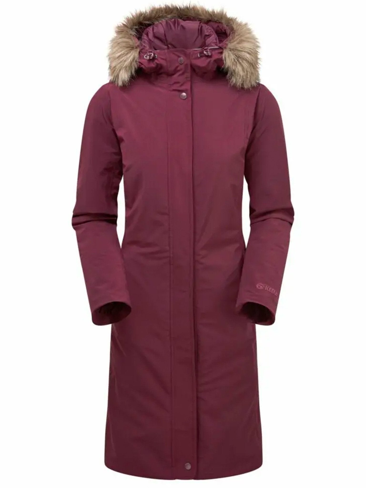 Keela Outdoors - Keela Crofter Parka Long ladies coat 3/4 length waterproof windproof jacket