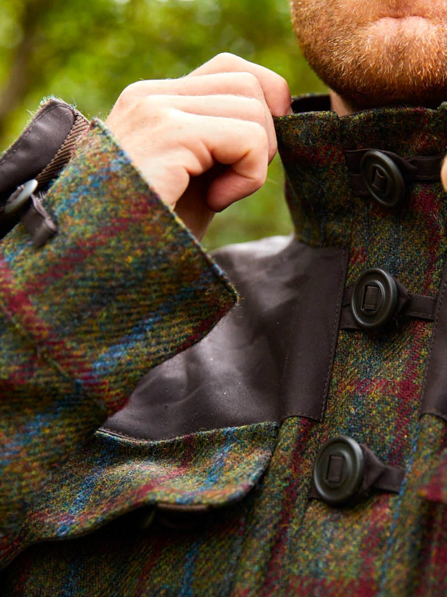 Keela Outdoors - Keela Harris Tweed & British Millerain Wax Cotton Breathable Mens Smock Mens Jacket / coat