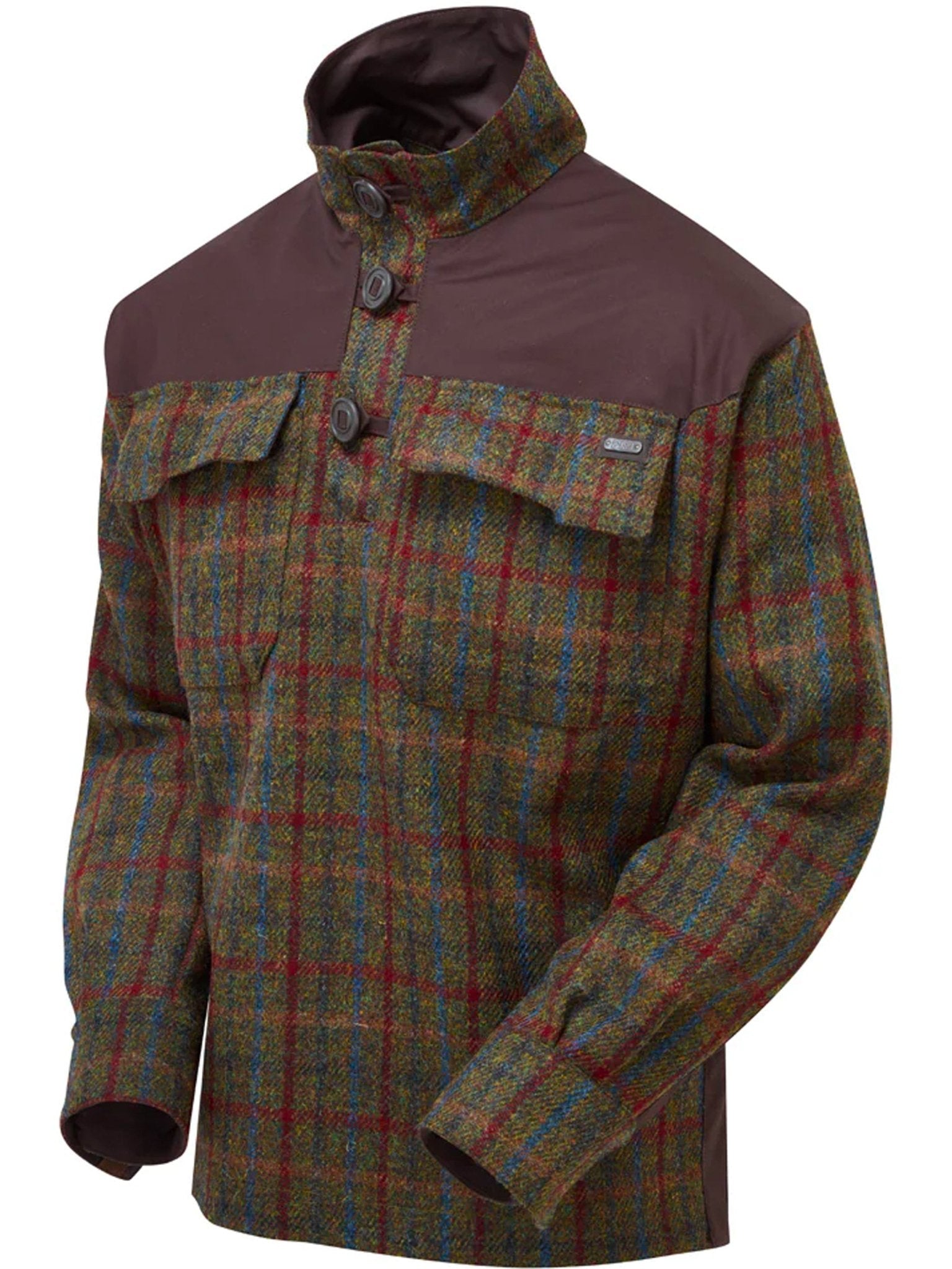 Keela Outdoors - Keela Harris Tweed & British Millerain Wax Cotton Breathable Mens Smock Mens Jacket / coat
