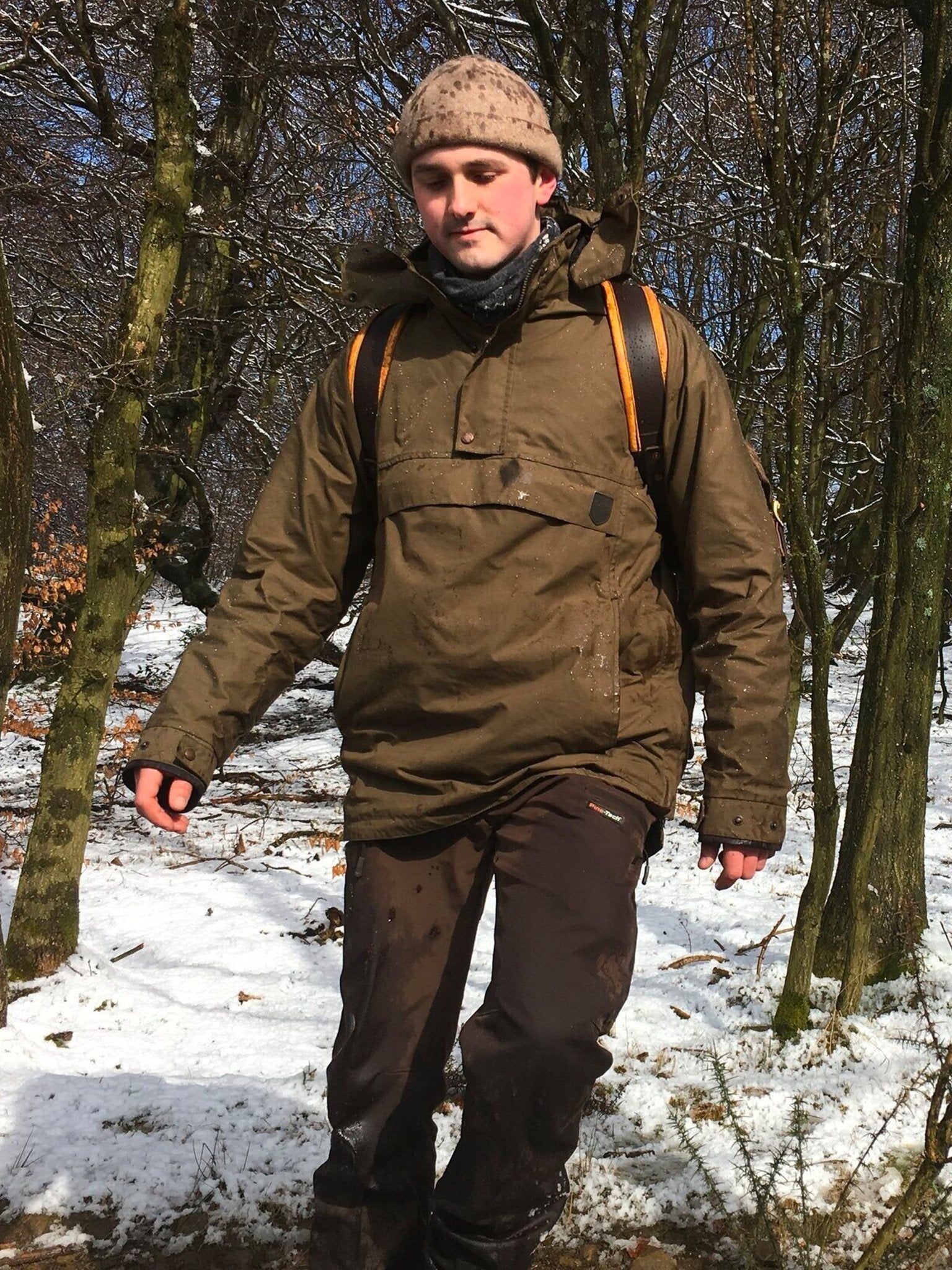 Keela Outdoors - Keela Ventile Heritage Smock - Mens Waterproof & Windproof, Breathable Jacket / coat / Smock with hood