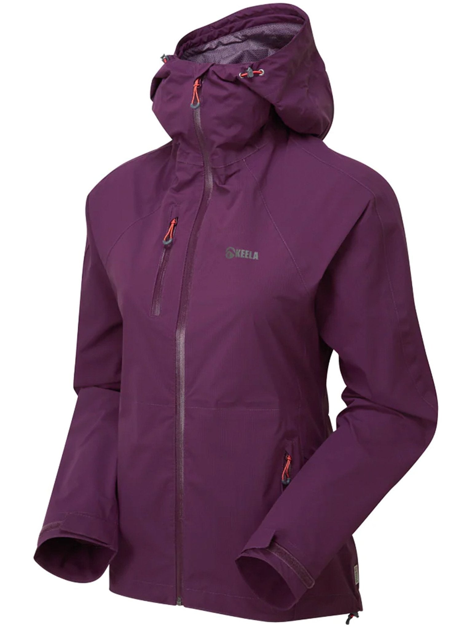 Keela Outdoors - Ladies Storm Waterproof Jacket - Lightweight, breathable waterproof Womens coat