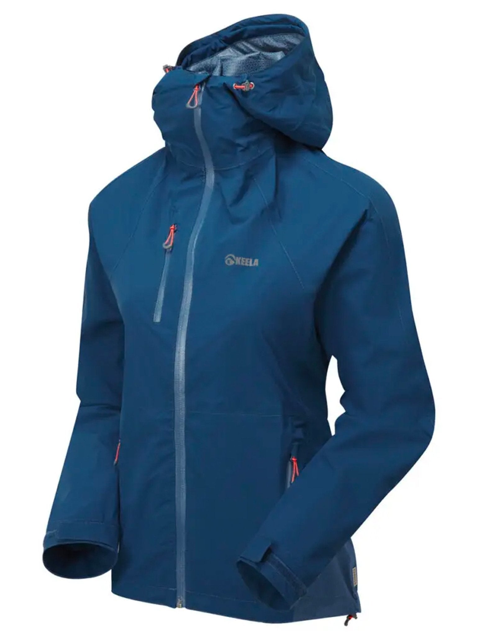 4elementsclothingKeelaKeela Outdoors - Ladies Storm Waterproof Jacket - Lightweight, breathable waterproof Womens coatOuterwear40030-513000-0-210