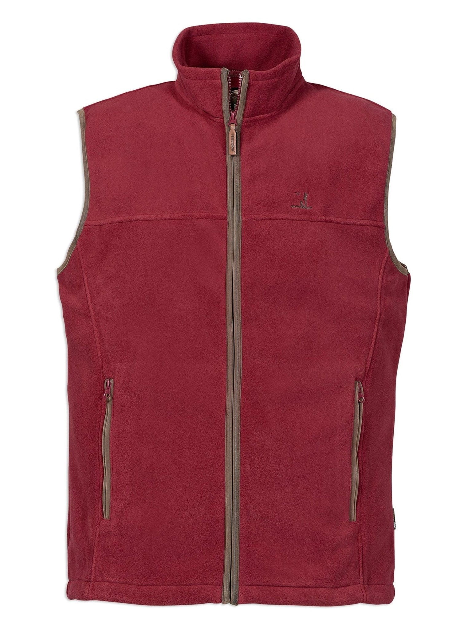 Percussion clothing - Scotland Fleece Mens Gilet - mens bodywarmers