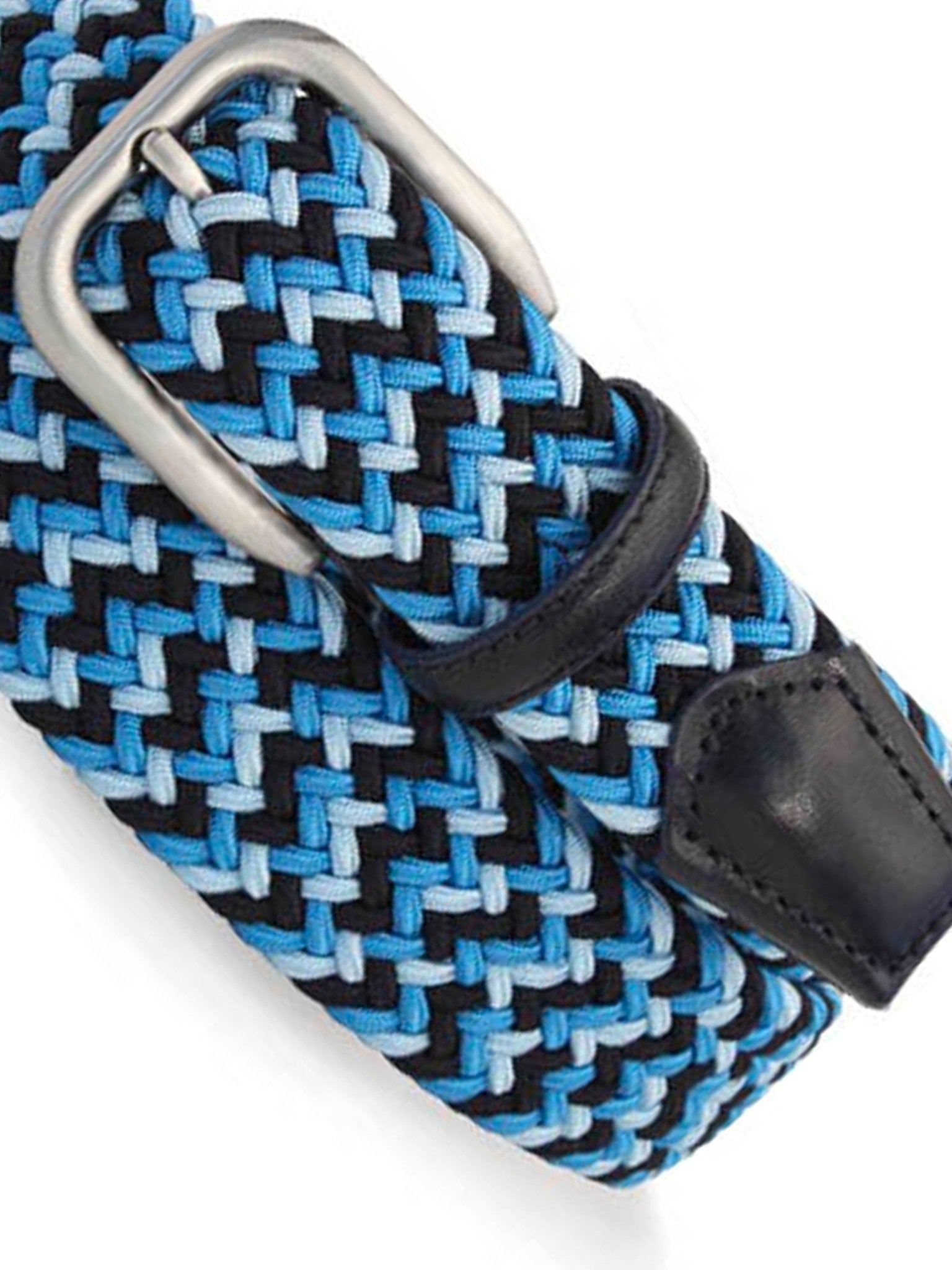 Robert Charles Belts - 1005 Cotton Blend Leather Mens belt - 35mm width - Made in Italy