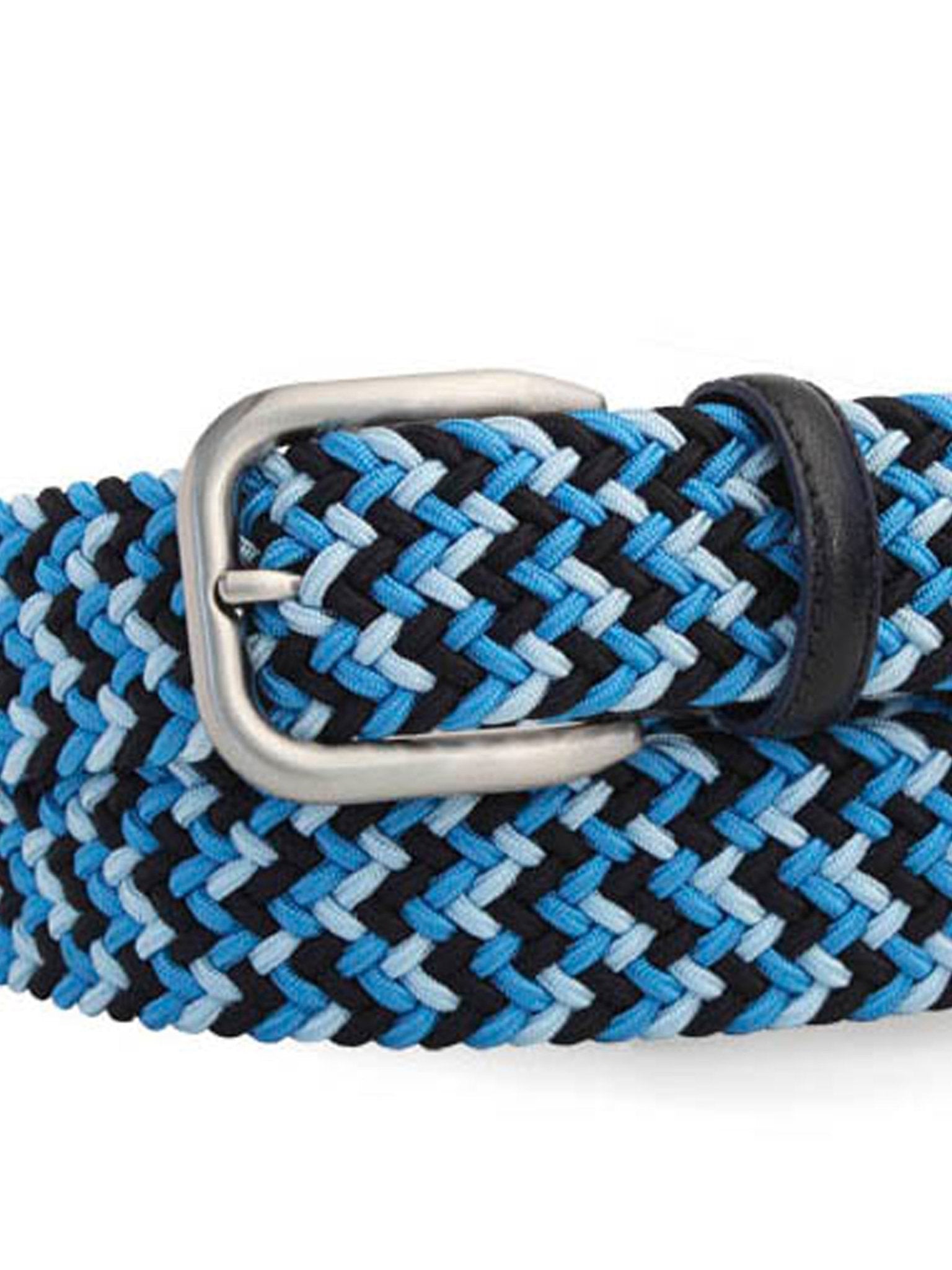 Robert Charles Belts - 1005 Cotton Blend Leather Mens belt - 35mm width - Made in Italy