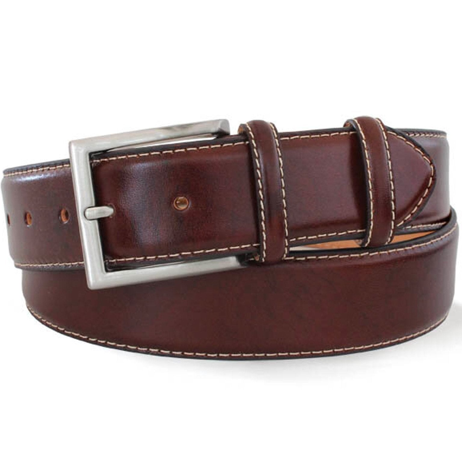 4elementsclothingRobert CharlesRobert Charles Belts - 1140 Mens Leather Belt Hand brushed 40mm width - Made in ItalyBelts1140/Brown/S