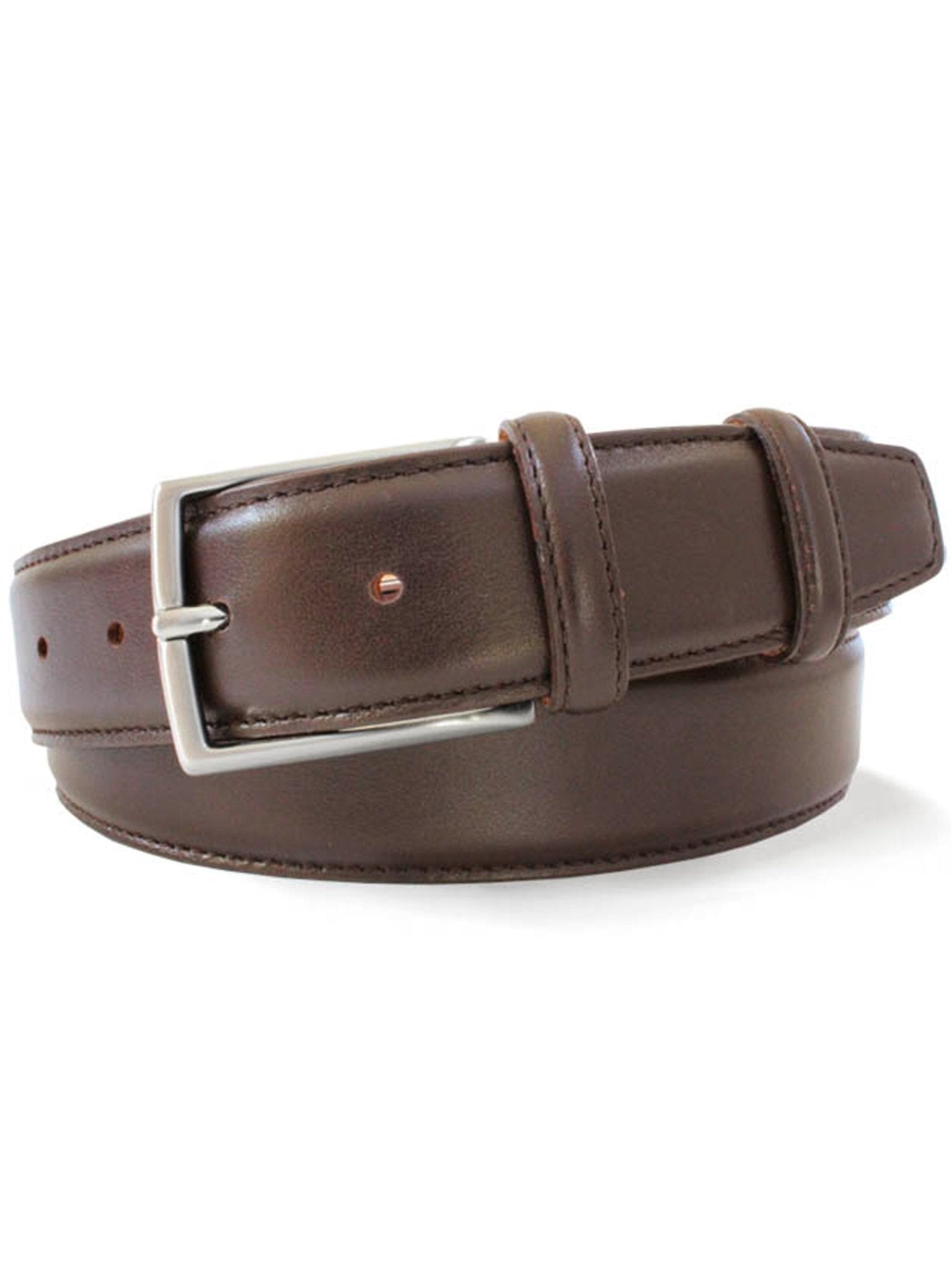 Robert Charles Belts - 3751 Calfskin Leather Mens belt - 35mm leather width - Made in Italy