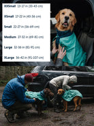 Ruffwear - Dirtbag™ Dog Drying Towel - Quick dry microfibre dog towel, absorbent, wearable towel