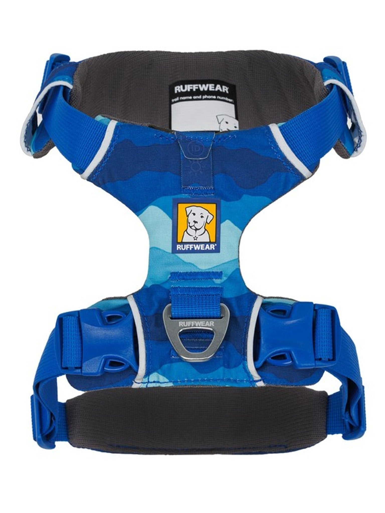 Ruffwear - Front Range Dog Harness, Reflective Y Harness, Adjustable Comfortable Padded Everyday Harness, 2 Lead Attachments & V Ring