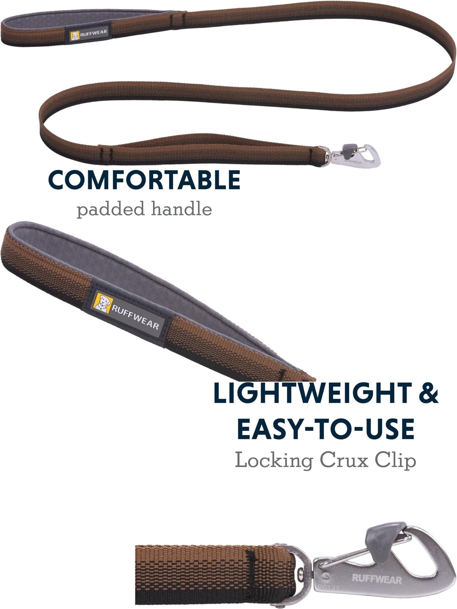 Ruffwear - Front Range Dog Lead, 5 ft Leash with Padded Handle for Everyday Walking