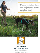 Ruffwear - Hi & Light Dog Harness, Reflective Y Shaped Dog Harnesses, Lightweight Adjustable & Padded No Pull Harness for Dogs