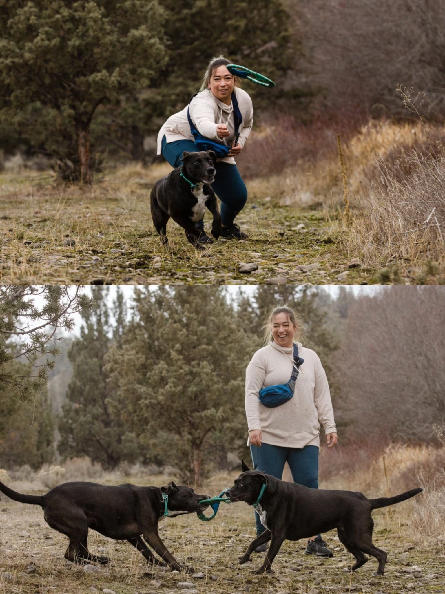 Ruffwear - Pacific Ring™ Toy - Dog toy - Fling, Fetch, Tug Toy - Pet toy