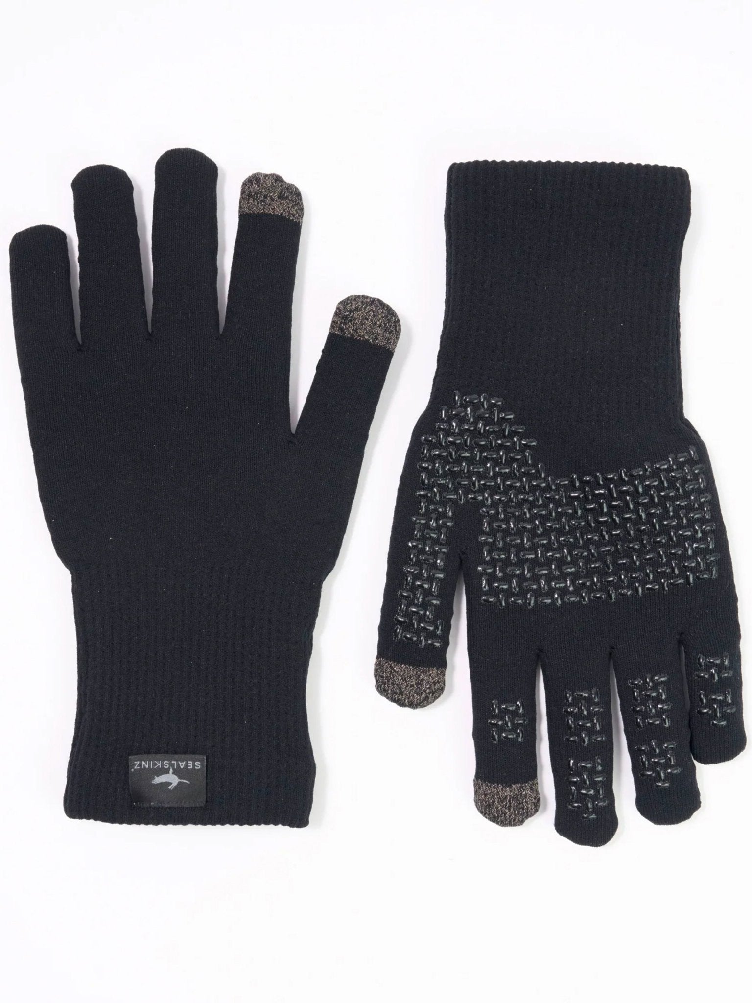 SealSkinz - Anmer Waterproof knitted All Weather gloves / Ultra Grip Waterproof knit Glove
