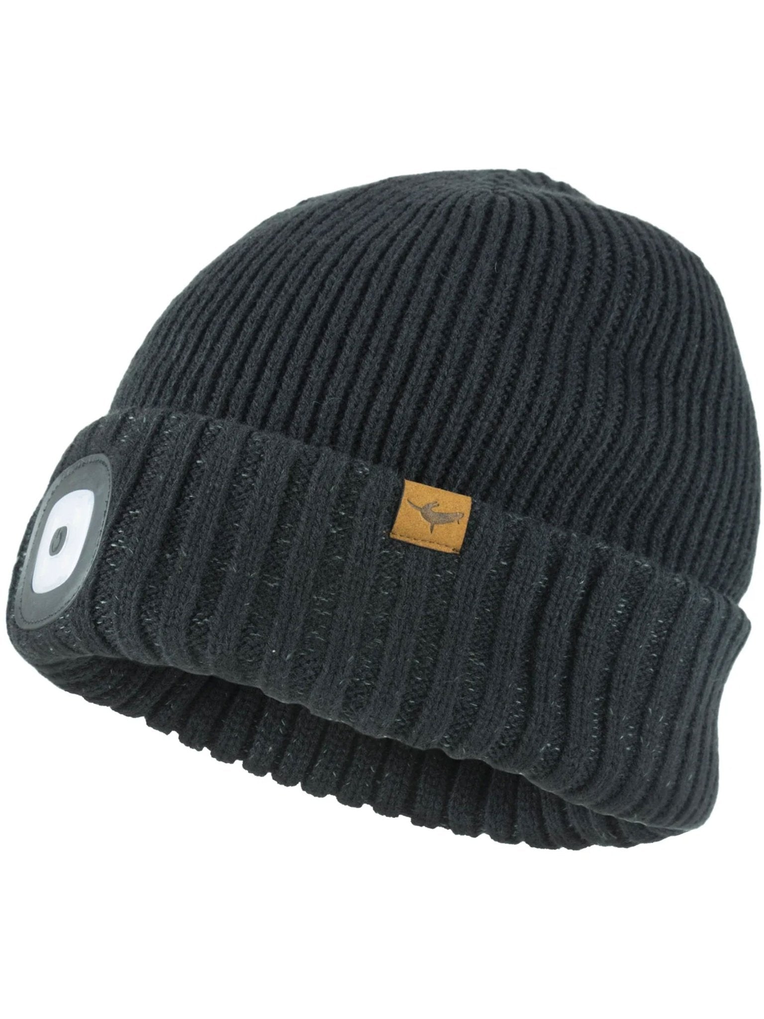 Sealskinz - LED Waterproof & Windproof Beanie Hat / Cold Weather Roll Cuff - Heydon