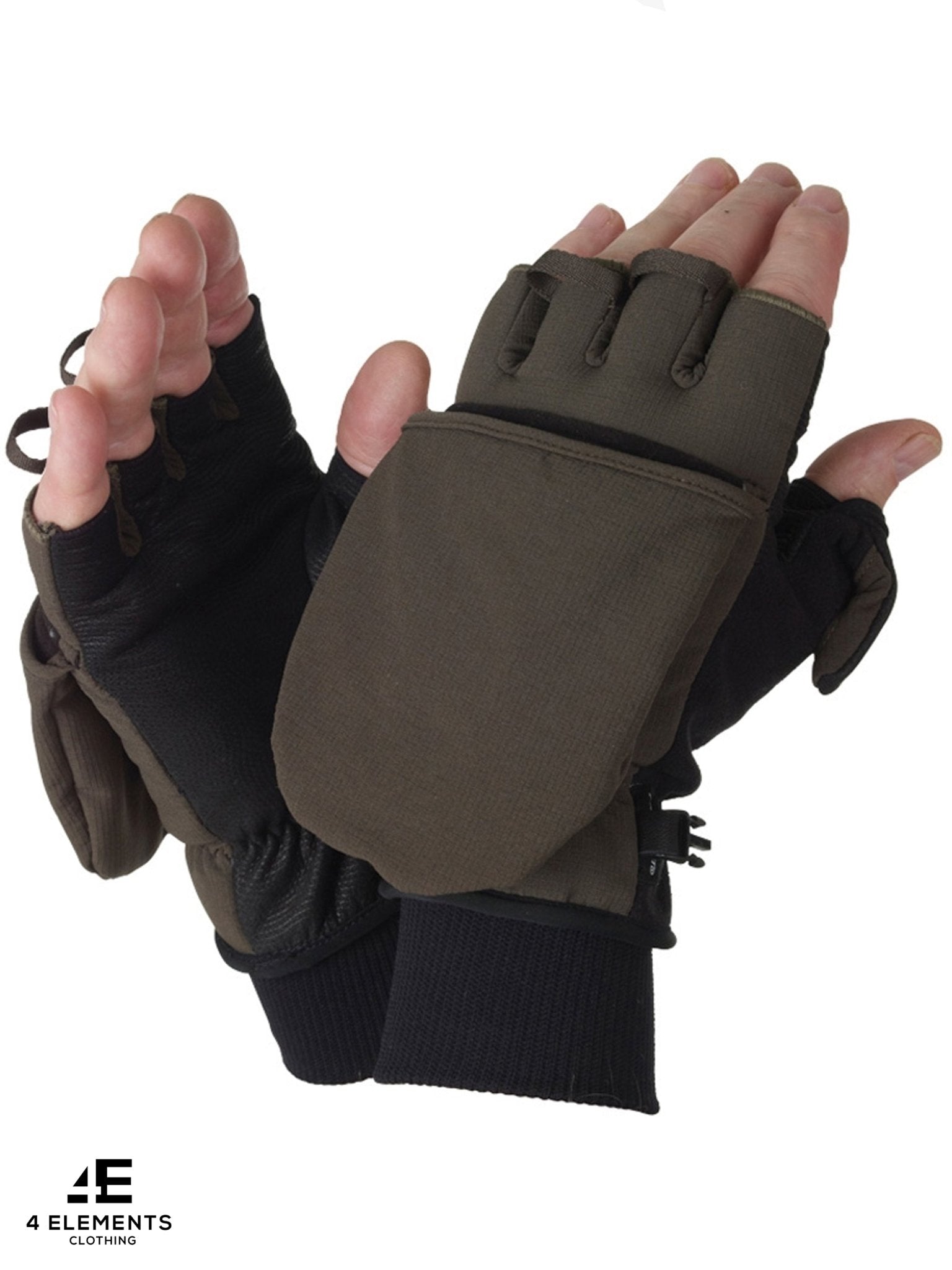 SealSkinz - Windproof Gloves / Cold Weather Convertible Mitt / Glove - Warpole