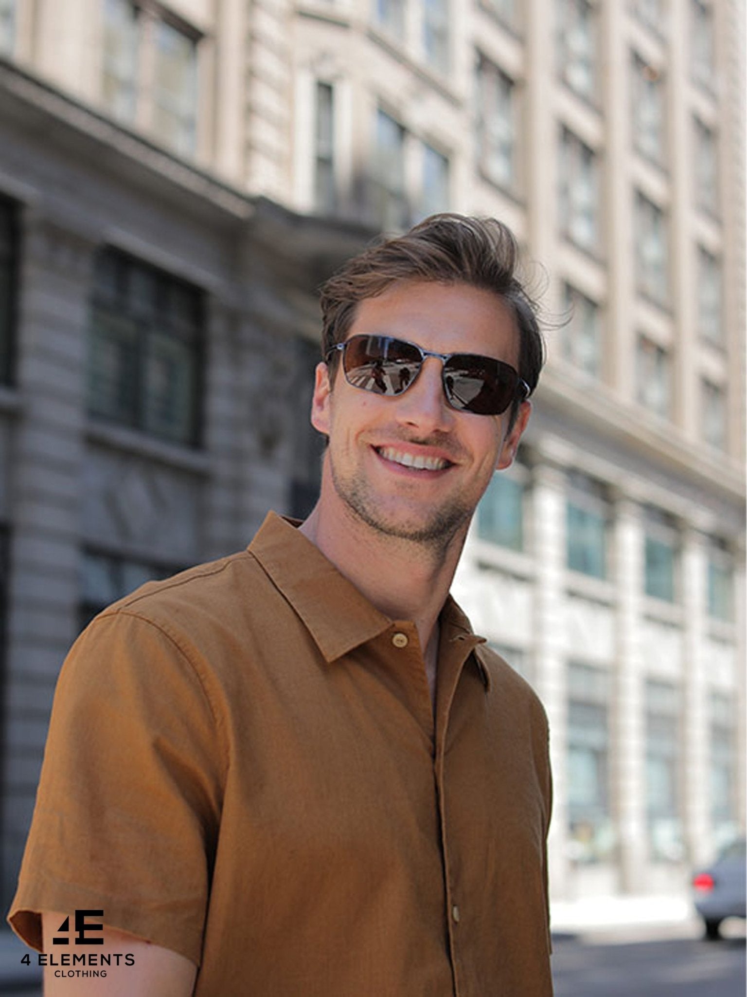 Serengeti - SHELTON Matte Khaki - Mineral Polarized 555nm