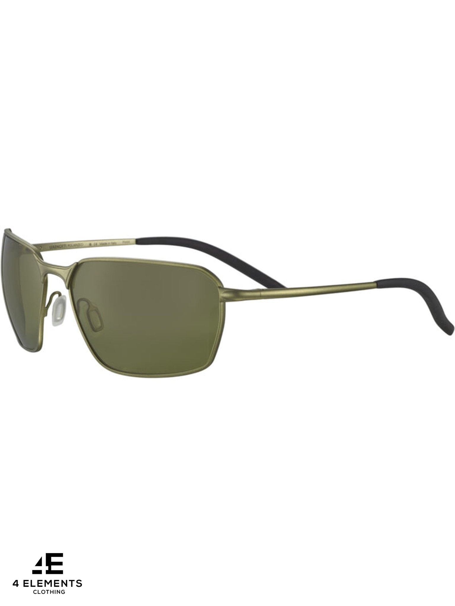 Serengeti - SHELTON Matte Khaki - Mineral Polarized 555nm