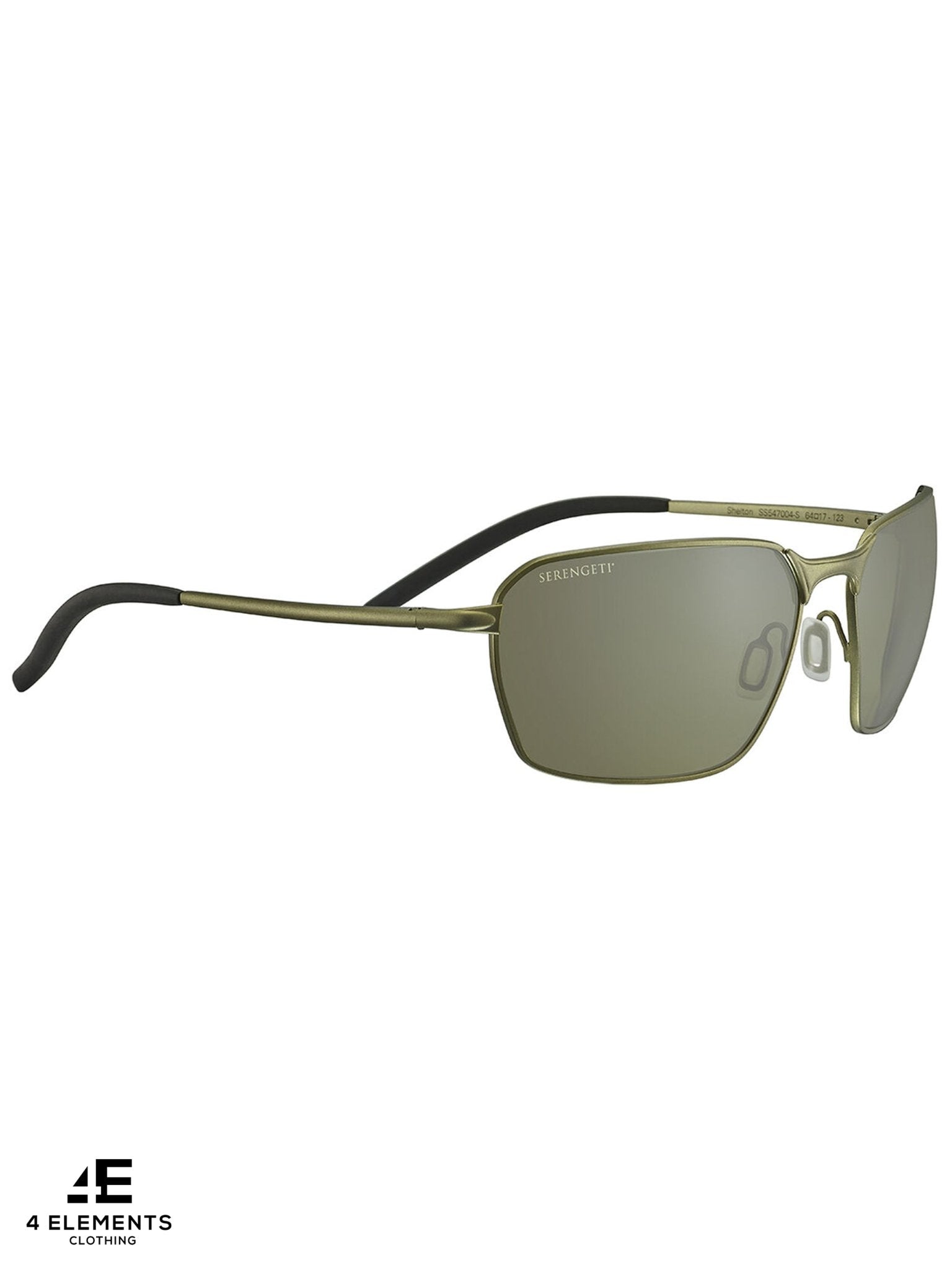 Serengeti - SHELTON Matte Khaki - Mineral Polarized 555nm