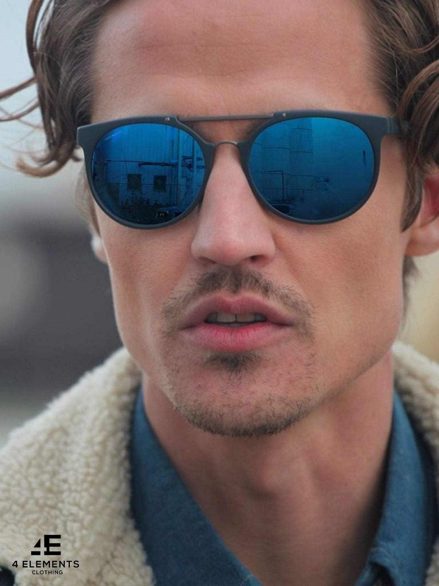 serengeti - Unisex Lerici Sunglasses - Shiny Tortoise/Satin Soft Gold