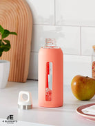 SIGG - Star Water Bottle, Leak - Proof Glass Bottle, Heat - Resistant with Silicone Case