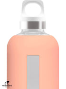 SIGG - Star Water Bottle, Leak - Proof Glass Bottle, Heat - Resistant with Silicone Case