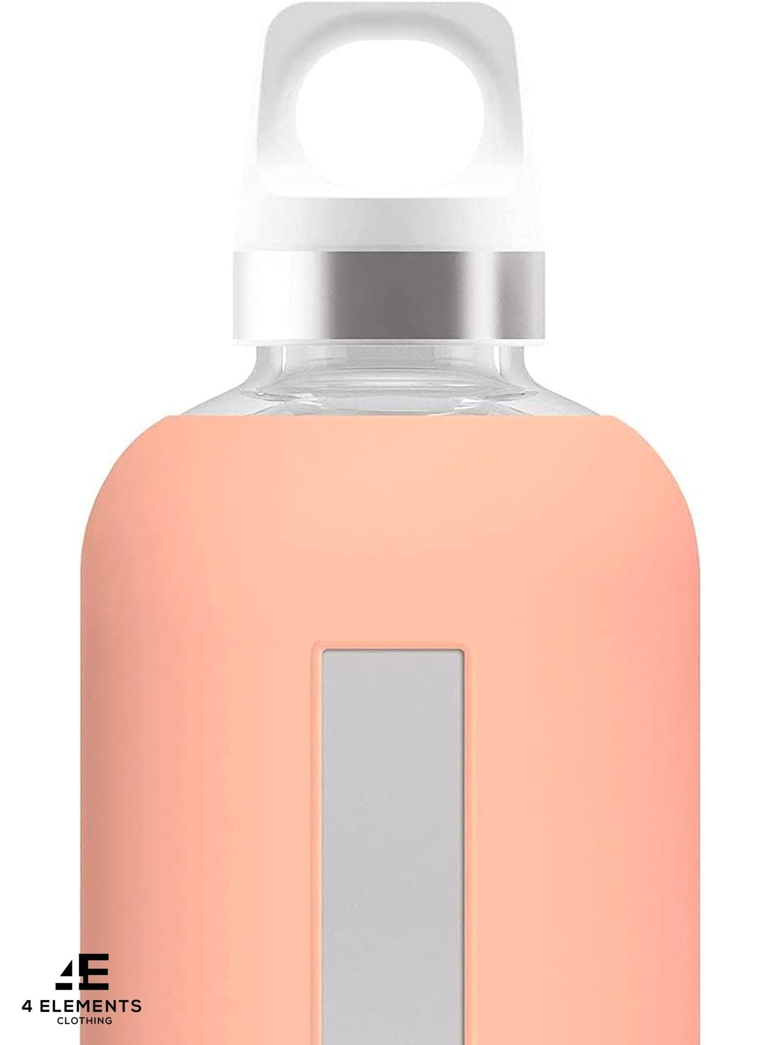 SIGG - Star Water Bottle, Leak - Proof Glass Bottle, Heat - Resistant with Silicone Case