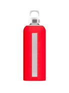SIGG - Star Water Bottle, Leak - Proof Glass Bottle, Heat - Resistant with Silicone Case