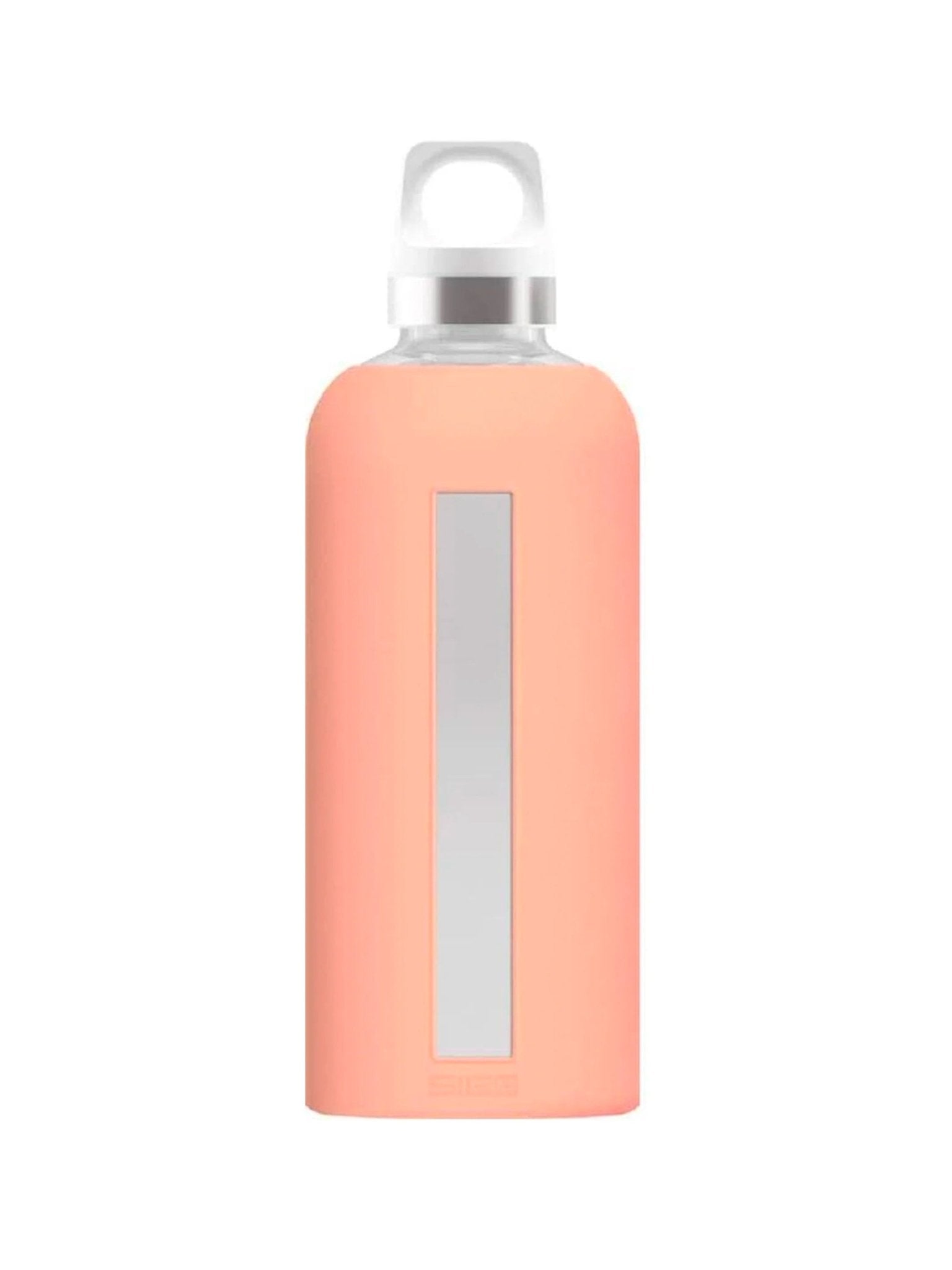SIGG - Star Water Bottle, Leak - Proof Glass Bottle, Heat - Resistant with Silicone Case