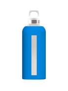 SIGG - Star Water Bottle, Leak - Proof Glass Bottle, Heat - Resistant with Silicone Case