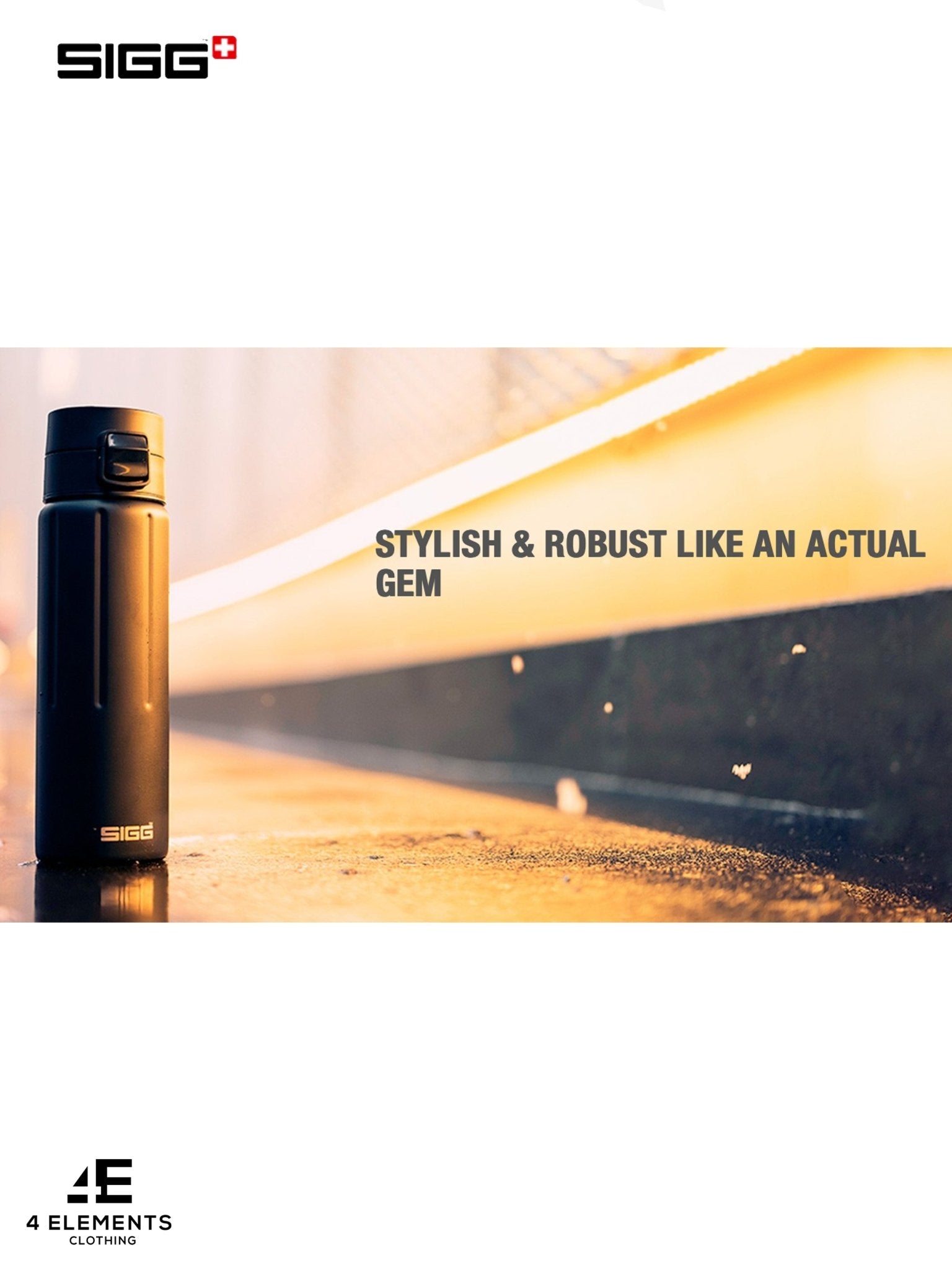 SIGG - Thermo Flask Gemstone IBT Obsidian