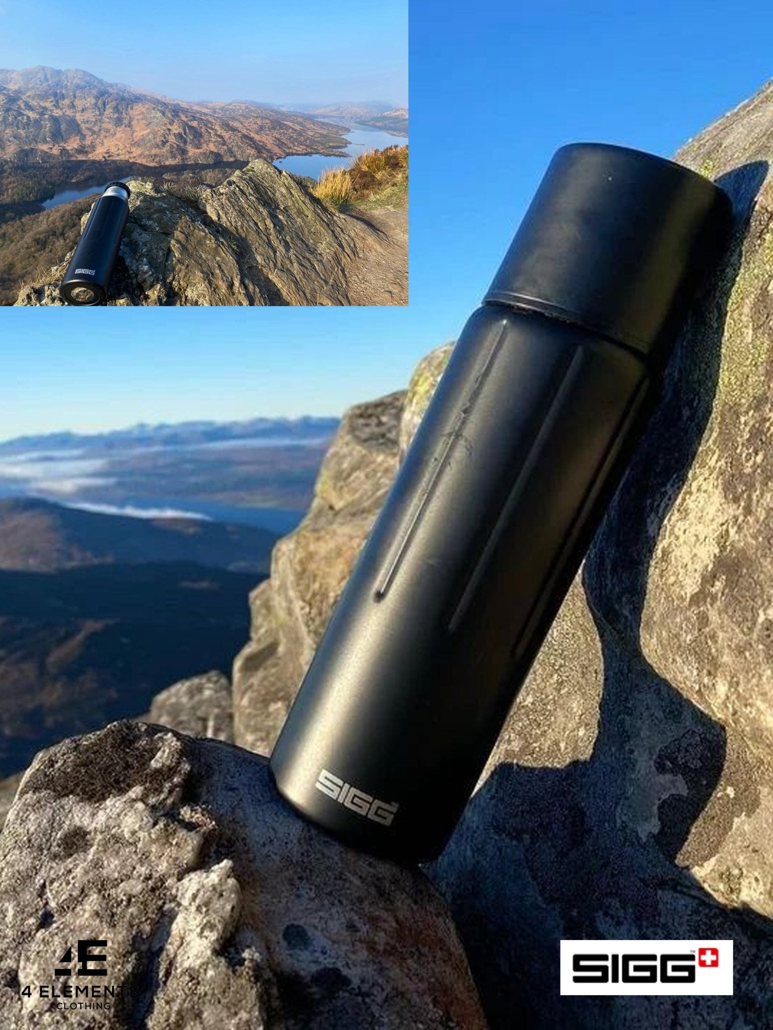 SIGG - Thermo Flask Gemstone IBT Obsidian