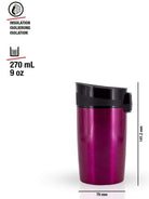 SIGG - Travel Mug / Coffee travel cup Miracle Berry 0.27L