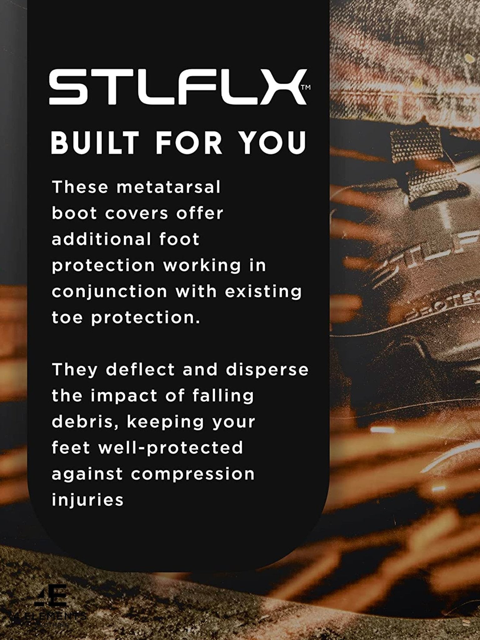 4elementsclothingSteel FlexSteel Flex – MetGUARDZ Steel Flex Unisex ProtectMet Met Guards - shoe guard & Shoe & Boot GuardsShoes611450105100