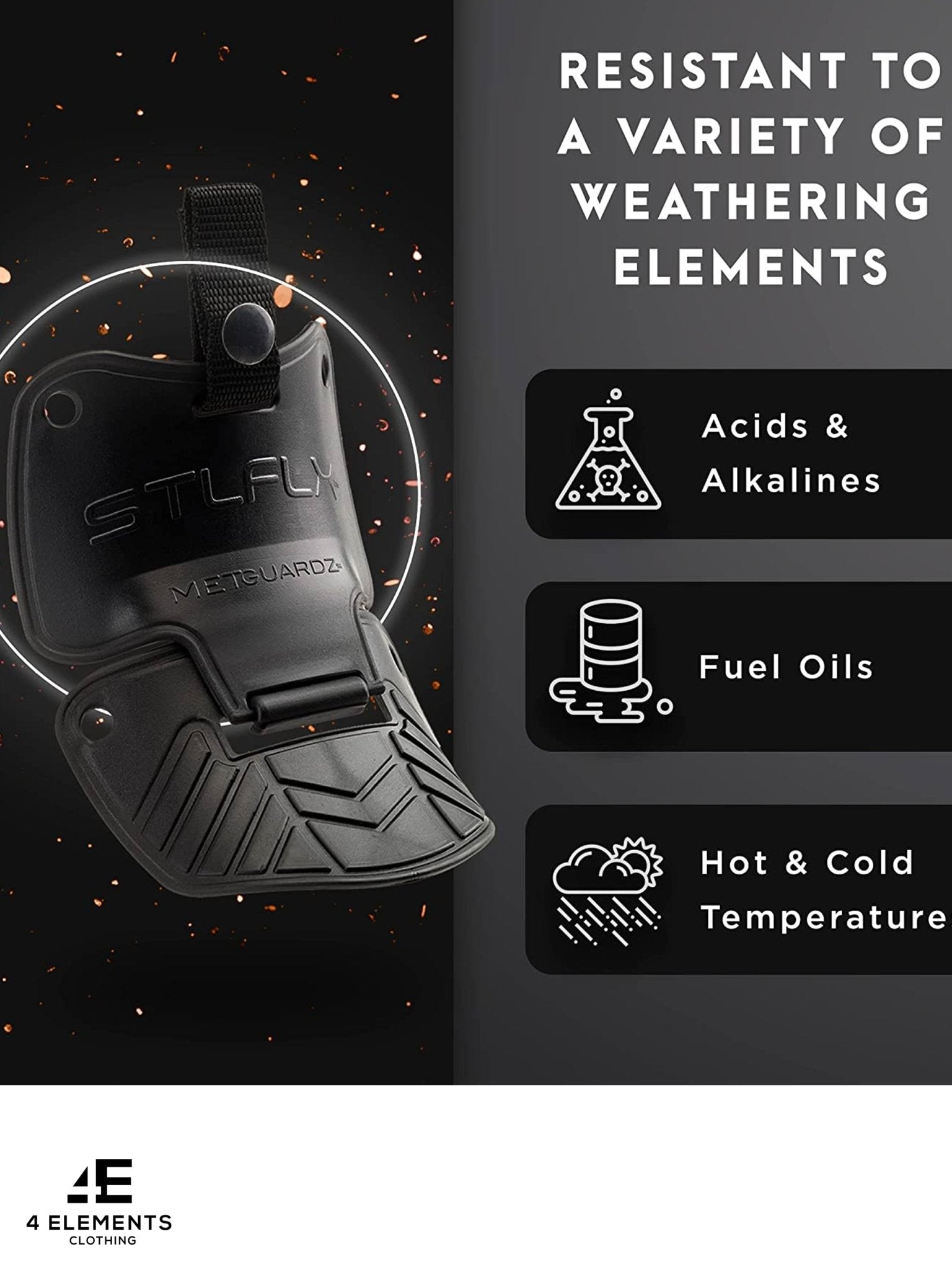 Steel Flex – MetGUARDZ Steel Flex Unisex ProtectMet Met Guards - shoe guard & Shoe & Boot Guards