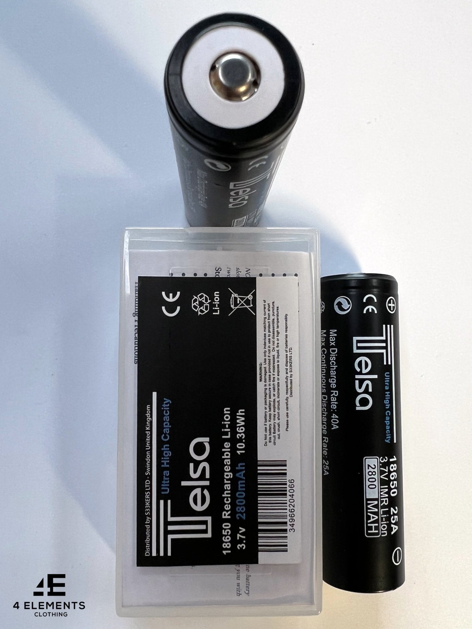 4elementsclothingTelsaTelsa - Waterproof Zoom Aluminium LED Tactical Torch Flashlight - Free 2 x 18650 Batteries & USB ChargerTorchT2BC